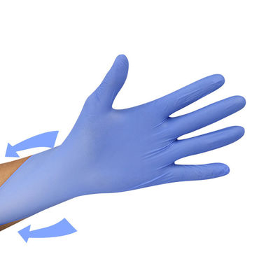 Best prices Disposable Nitrile Gloves Anti Virus Anti Bacterial powder free Latex Free AQL 1.5 high quality with FDA 510