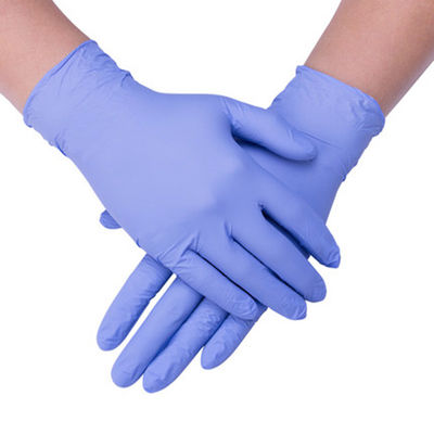 Best prices Disposable Nitrile Gloves Anti Virus Anti Bacterial powder free Latex Free AQL 1.5 high quality with FDA 510