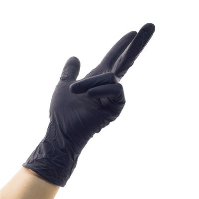 Non Sterile Disposable Medical Nitrile Gloves Latex Free Powder Free